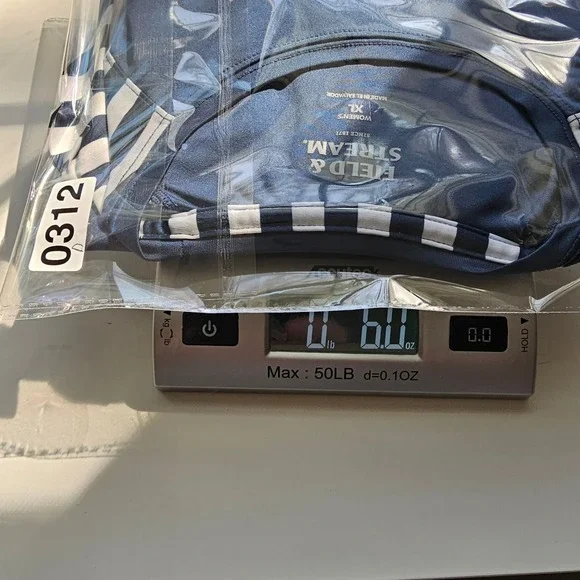 Field & Stream Womens XL Navy Striped Raglan Long Sleeve Performance Gorpcore - Picture 9 of 9